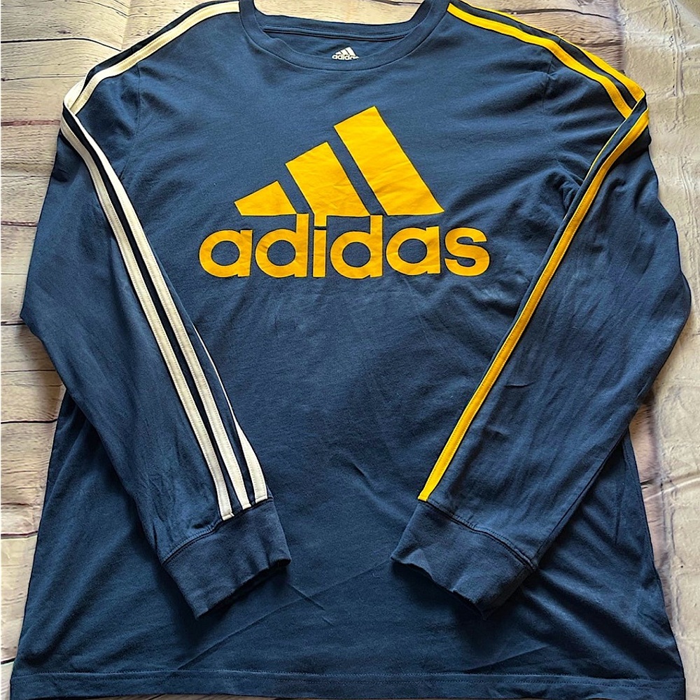 Adidas Logo Shirt, Youth XL
